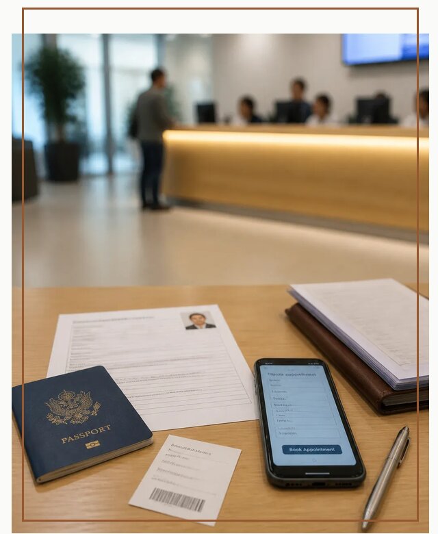 Запись в визовый центр в Туле для подачи документов
