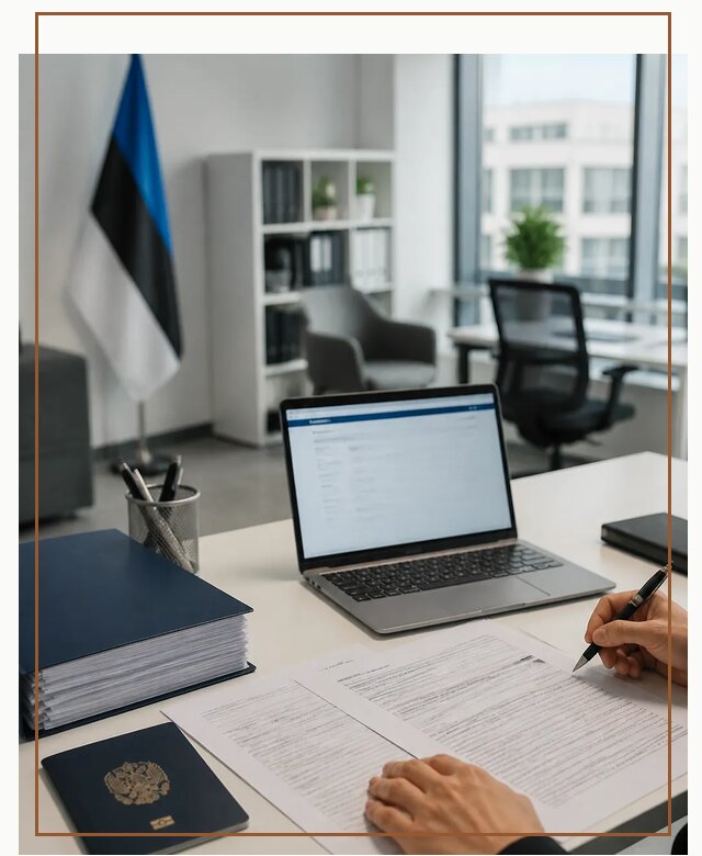 Оформление ВНЖ в Эстонии для переезда и легального проживания в Туле
