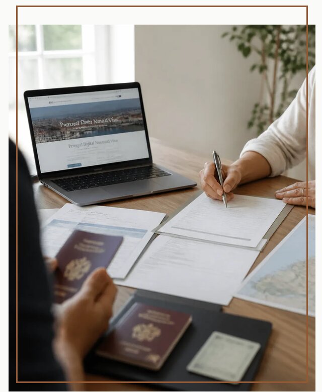 Оформление Digital Nomad и ВНЖ Португалии в Туле