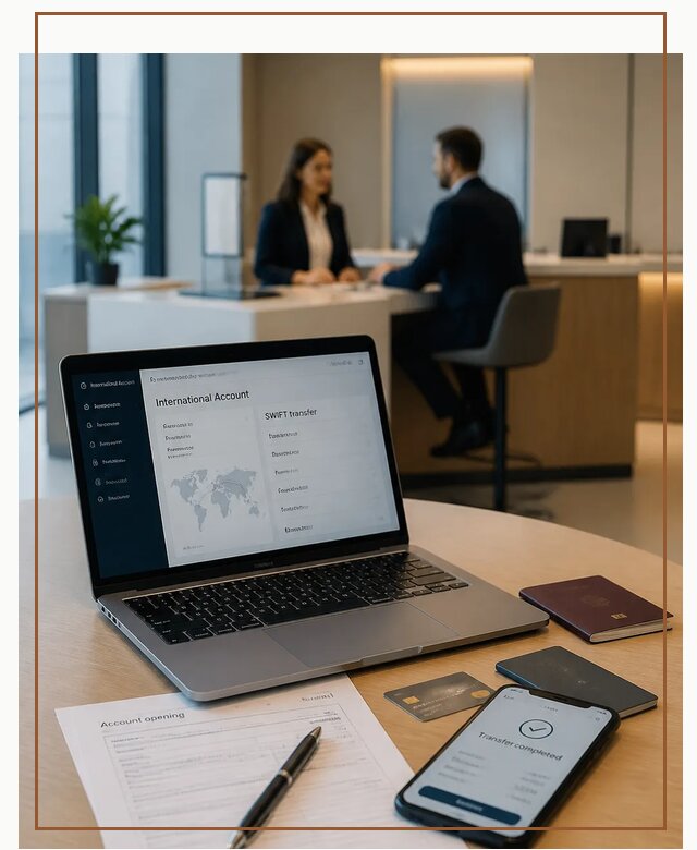 Открытие счета для SWIFT переводов за рубежом в Туле